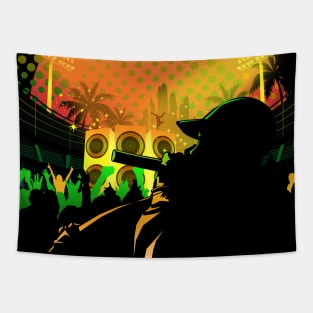 Rock The Crowd Tapestry