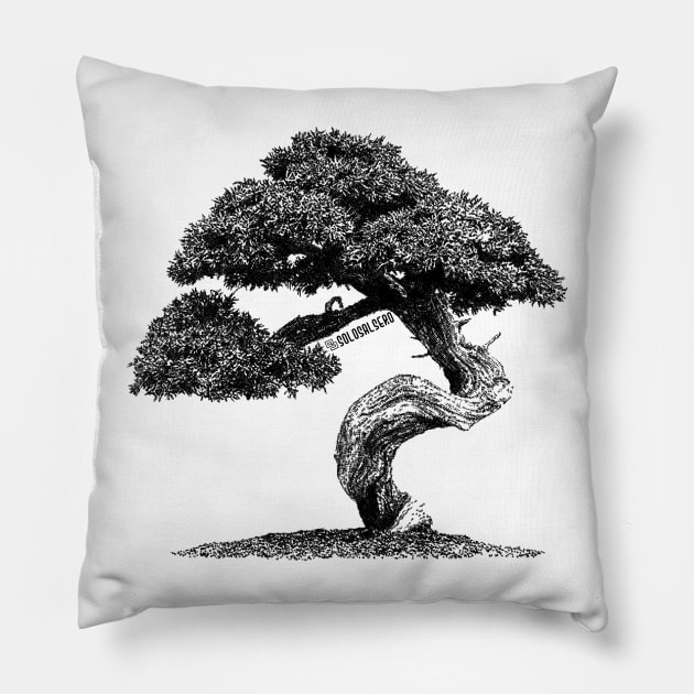 Collection Inktober 2016 - Tree Pillow by SoloSalsero