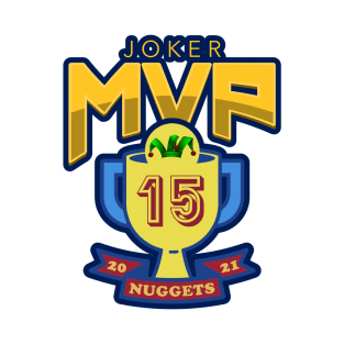 Nikola Jokic MVP Denver Nuggets 2021 Art T-Shirt