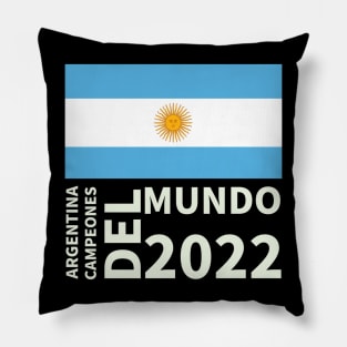 Argentina Campeones del Mundo 2022 Pillow