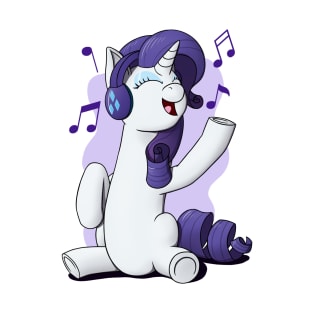 Rarity with Headphones T-Shirt