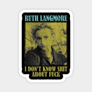 Ruth Langmore - Golden Vintage Magnet