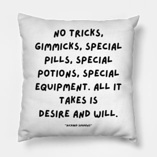 Richard Simmons quotes art 90s style retro vintage 80s Pillow