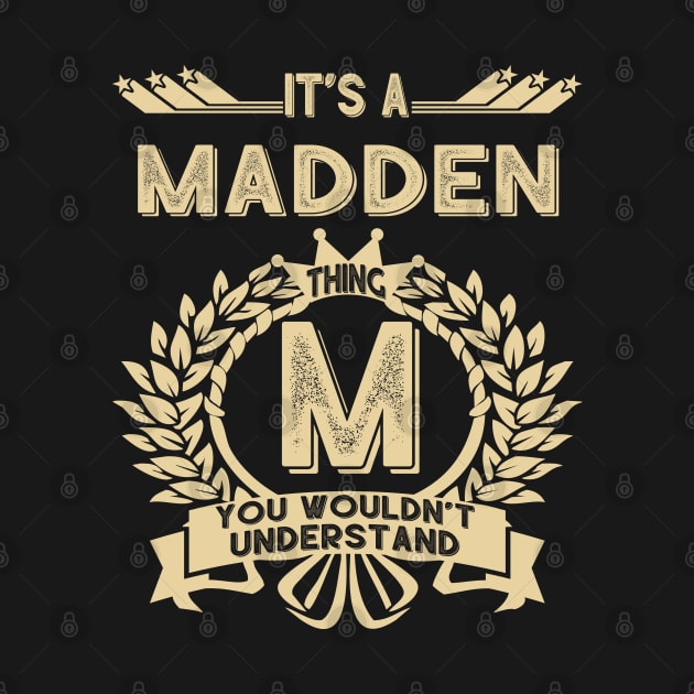 Madden by Ban Guns Not Books- Typography fullcolor