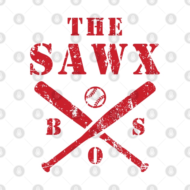 The sawx Boston red Sox baseball team by PopSmarts