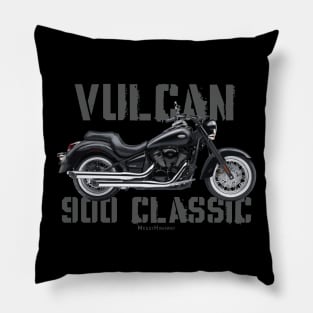 Kawasaki Vulcan 900 Classic 19 gray, sw Pillow