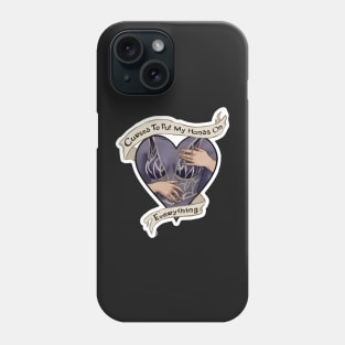 Cursed Paladin Phone Case