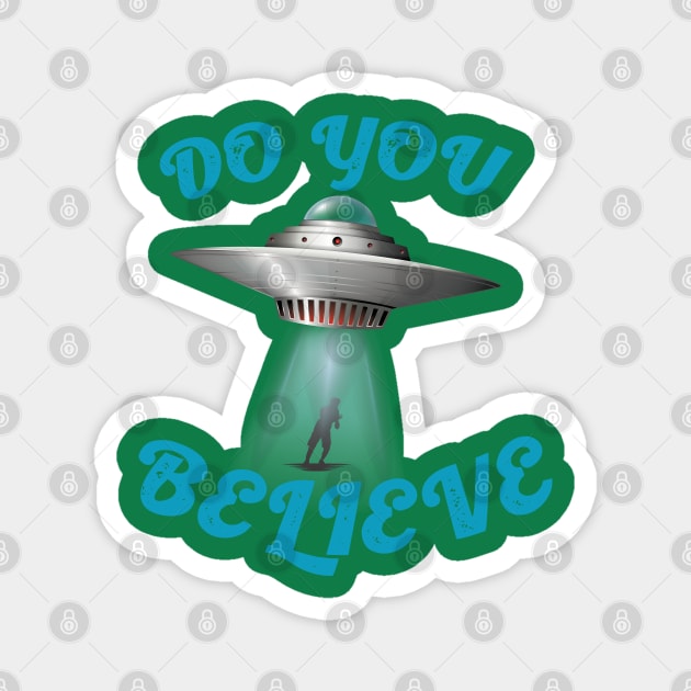 UFO Day Magnet by CandD