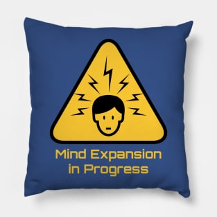 Mind Expansion in Progress Pillow