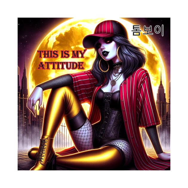 This is my attitude by PlayfulPandaDesigns