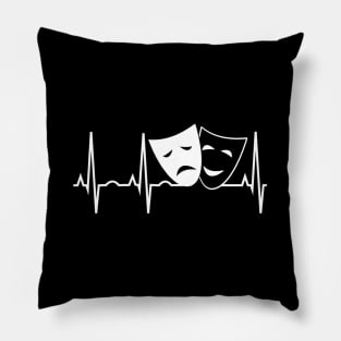 Theatre - Drama Theatre Heartbeat Pillow