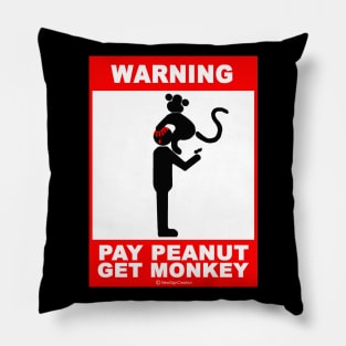 Pay Peanut, get Monkey Pillow