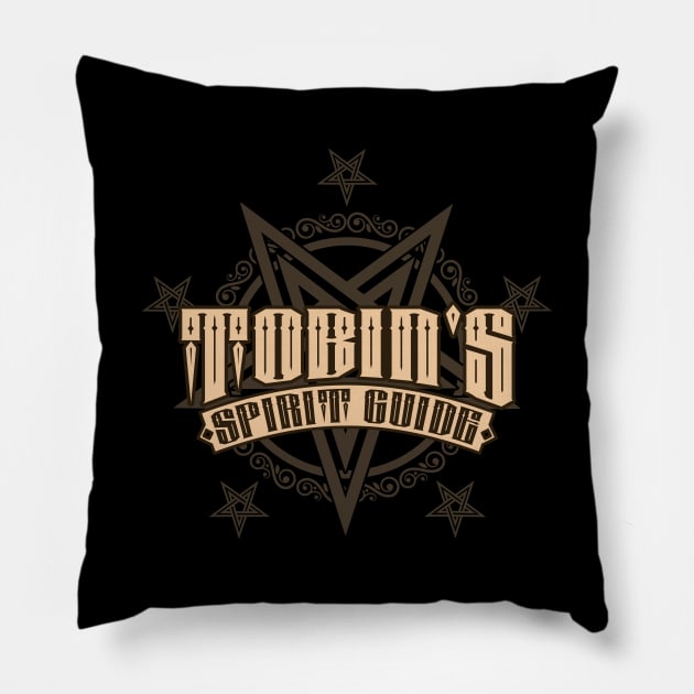 Spiritually Unofficial Tobin's Spirit Guide Pillow by DrPeper