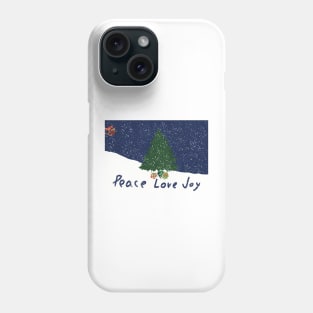 Peace Love and Joy Phone Case