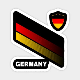 Vintage Germany Sunflower Flag Germany Soccer Lover Magnet