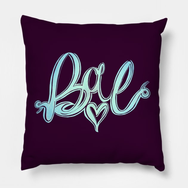 Bae Pillow by minniemorrisart