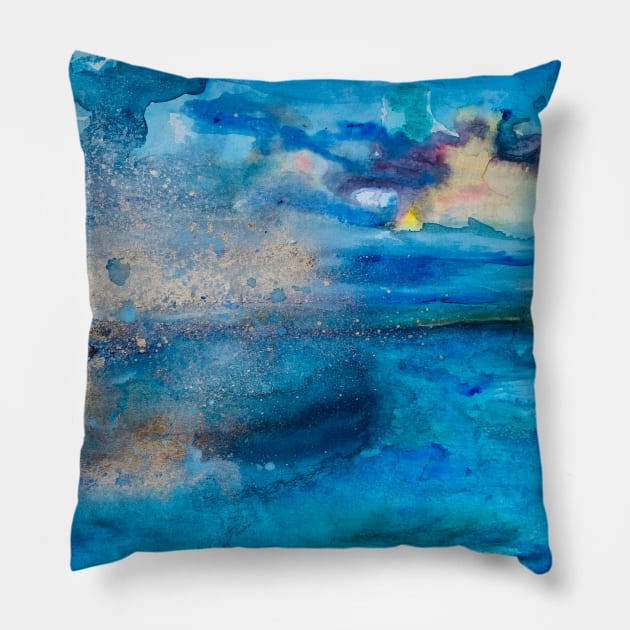 Save The Oceans, Cabo Beaches 2 Pillow by ANoelleJay