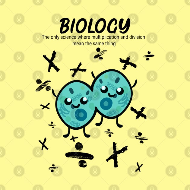 Biology's kawaii Mitosis by Blacklinesw9