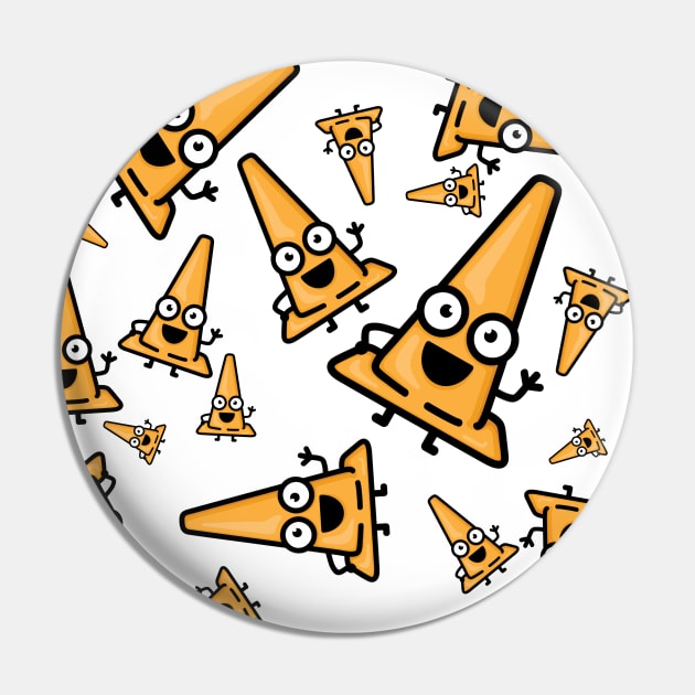 Friendly Neighborhood Cone pattern Pin by hoddynoddy