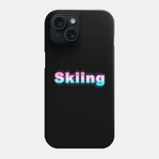 Skiing Phone Case