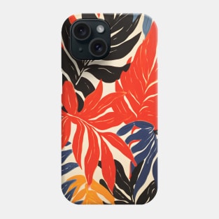 Abstract Leaves Botanical Matisse Pattern Phone Case