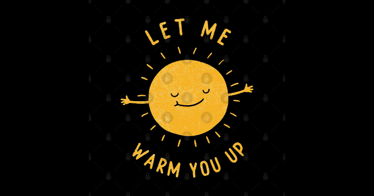 Let me warm you up Let Me Warm You Up Funny Panda Sticker TeePublic