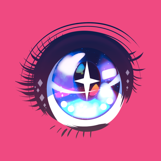 Anime Eye 01 Anime TShirt TeePublic