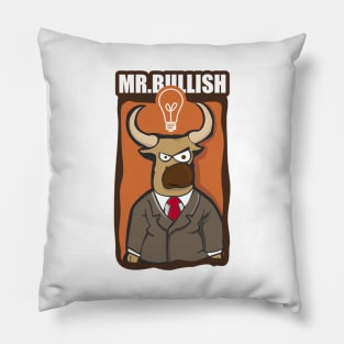 Mr.Bullish Pillow