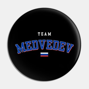 Team Medvedev Pin