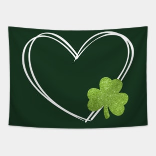 Shamrock Heart Tapestry