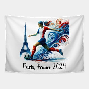 USA Womens Soccer Shirt, Soccer Jersey, Paris Olympics, Olympic Games 2024, Olympic Sports, Paris Games, 2024 Olympic Shirt, Olympic Soccer Tapestry