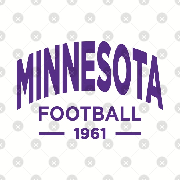 Minnesota Vikings Football by Fourteen21 Designs