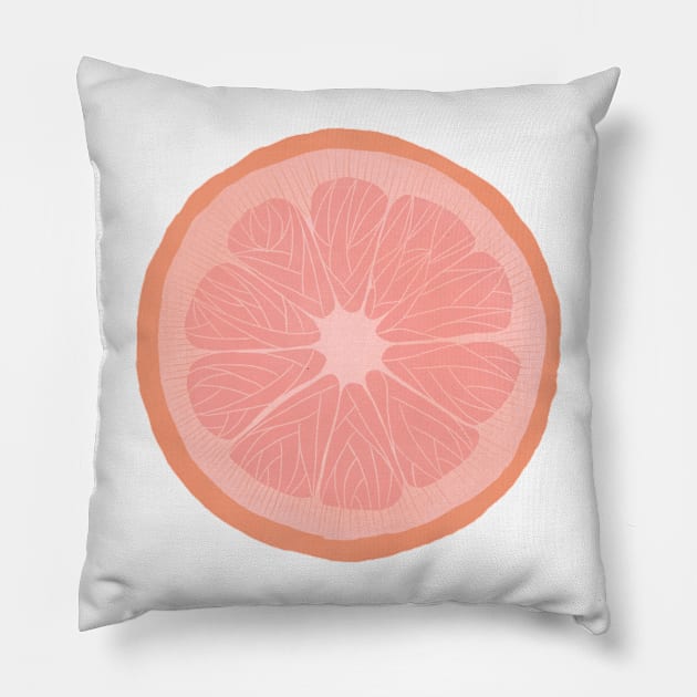 Citrus State of Mind Pillow by RuthMCreative