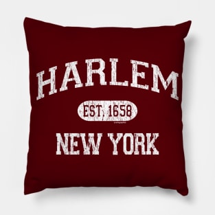 Harlem NY Distressed Arch, Print Pillow