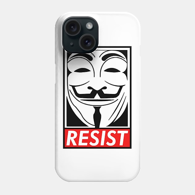 Resist Phone Case by NotoriousMedia