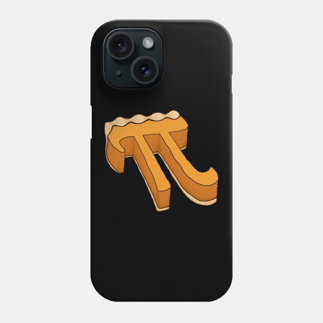 Pumpkin Pi Pie Halloween Math Geeks Math Teacher Pun Gift Phone Case by silentsoularts