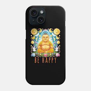 Smiling Buddha Be Happy Phone Case