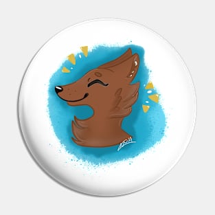 Happy Dog Pin