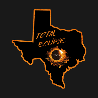 Total Eclipse 2024 Texas T-Shirt