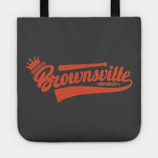 Brownsville New York Brooklyn - Brownsville  Brooklyn Schriftzug - Vintage Brownsville Logo Tote