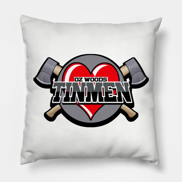 Oz Tinmen Pillow by PopCultureShirts