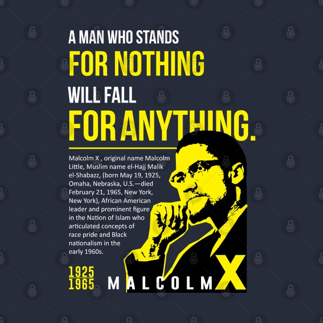 Malcolm X day by ZUNAIRA