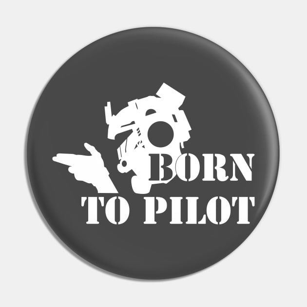 Pilots finger Pin by NightmareDayDream