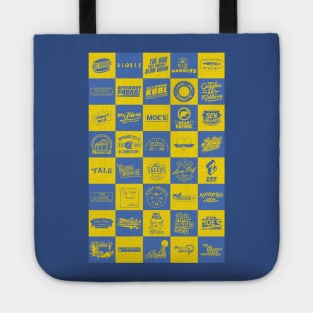 Simpsons Typography Tote