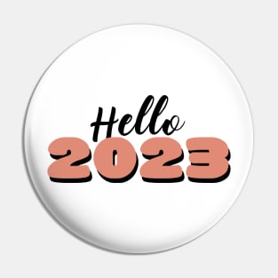 Hello 2023 Pin