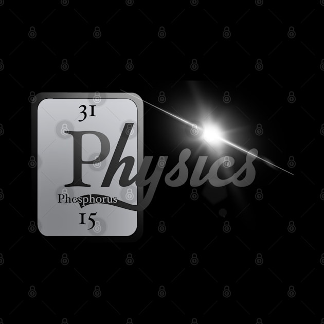 Physics Periodic Table Logo by ScienceNStuffStudio