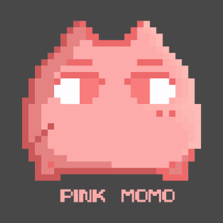 Pixel Pink Momo T-Shirt