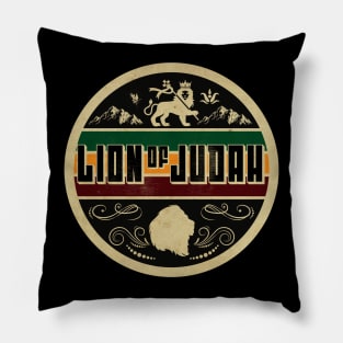 Lion of Judah Rastaman Pillow