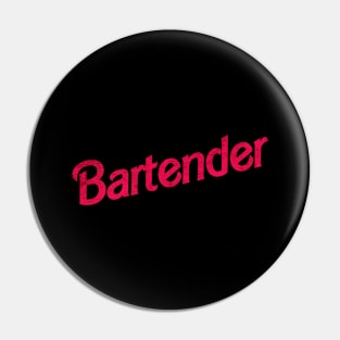 Bartender - drink bar Pin