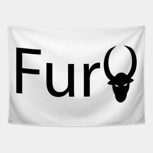 Fury artistic design Tapestry